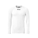 Camiseta manga larga KEMPA ATTITUDE JR blanco | Handbolaunpas