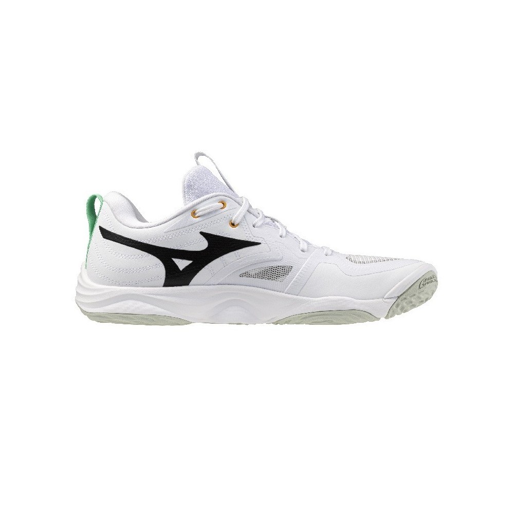 Sabatilles MIZUNO WAVE MOMENTUM ELITE Blanc i Negre | Handbolaunpas