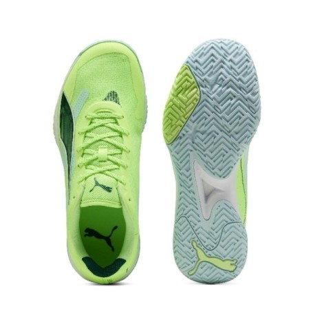 PUMA Accelerate Turbo 4 shoes Lime Green | Handbolaunpas