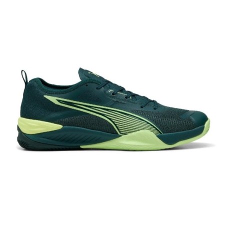Zapatillas PUMA Eliminate Nitro 4 Verde | Handbolaunpas