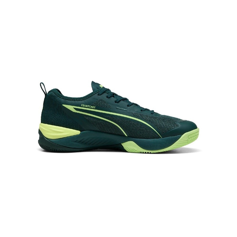 Zapatillas PUMA Eliminate Nitro 4 Verde | Handbolaunpas