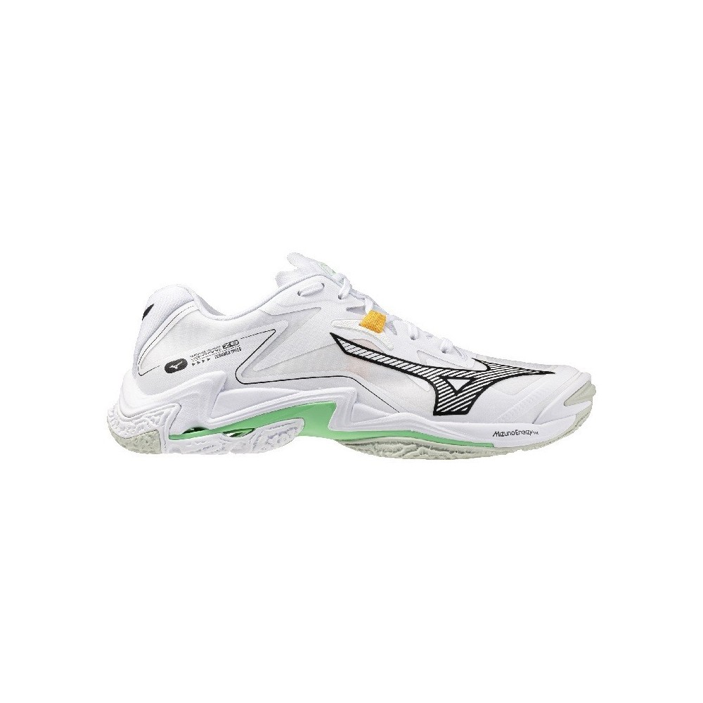 Zapatillas MIZUNO WAVE LIGHTNING Z8 Blanco y Verde | Handbolaunpas