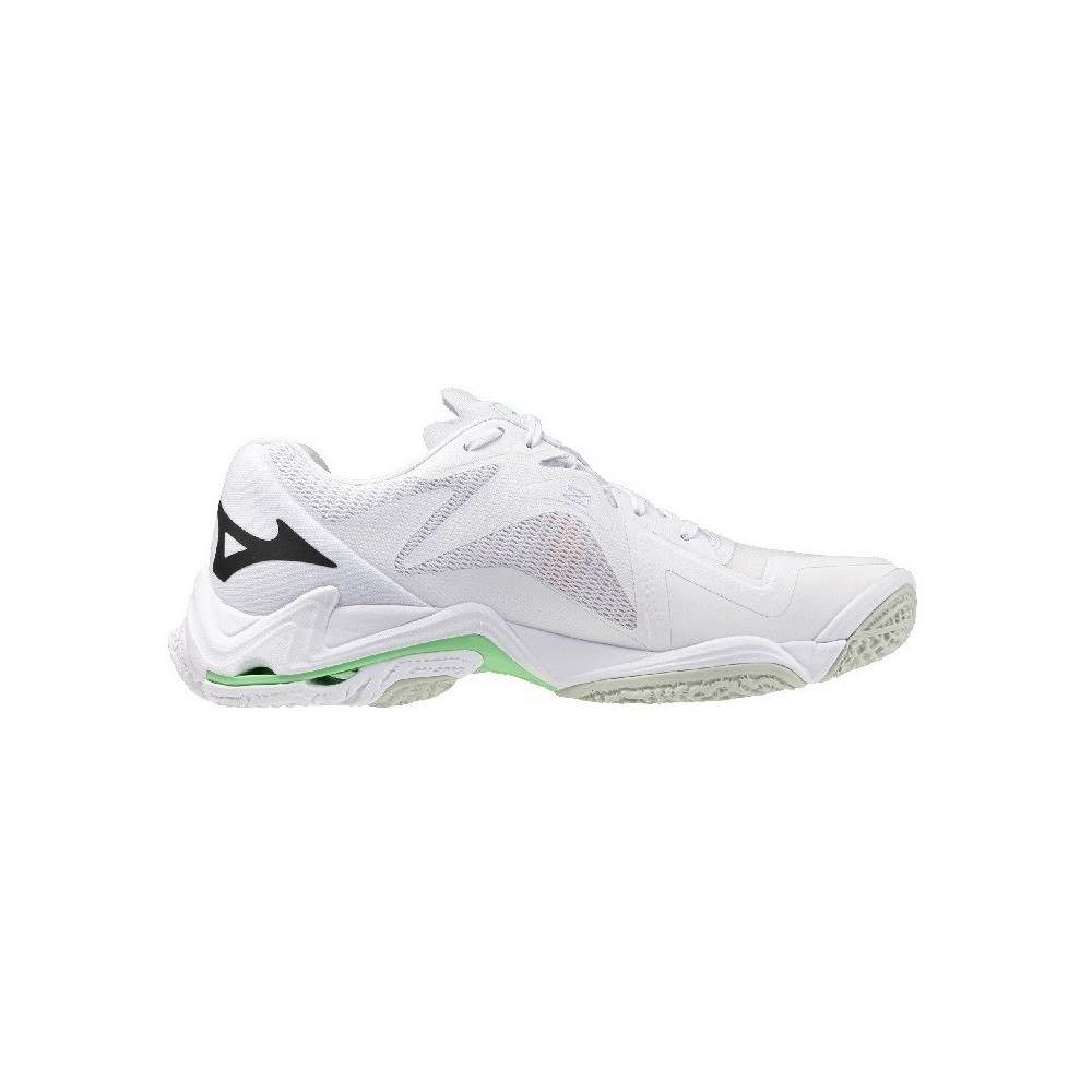 Sabatilles MIZUNO WAVE LIGHTNING Z8 Blanc i Verd | Handbolaunpas