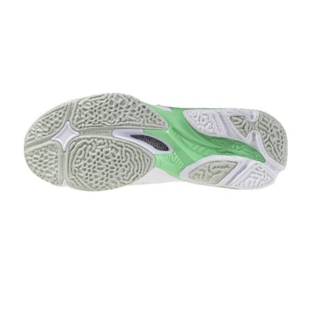 Sabatilles MIZUNO WAVE LIGHTNING Z8 Blanc i Verd | Handbolaunpas