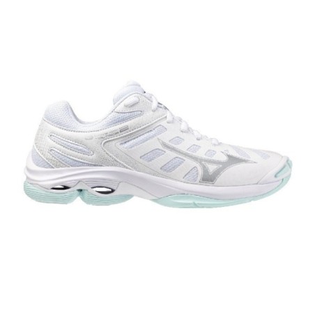 Sabatilles MIZUNO WAVE VOLTAGE 2 Blanc i Cel | Handbolaunpas