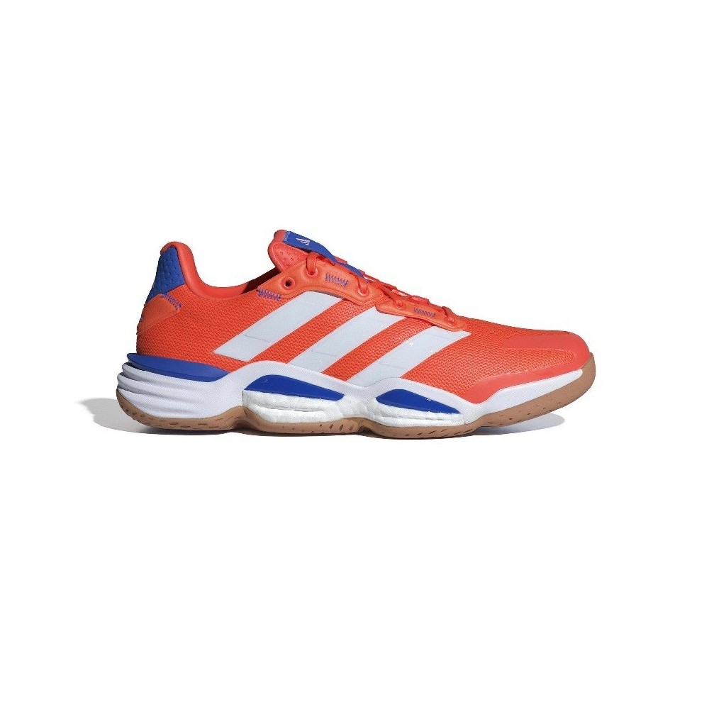 Sabates Adidas Stabil 16 Taronja Blanc Blau | Handbolaunpas