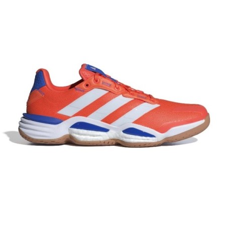 Sapatilhas Adidas Stabil 16 Laranja Branco Azul | Handbolaunpas