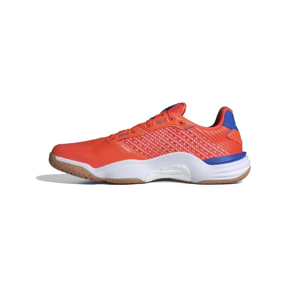 Zapatillas Adidas Stabil 16 Naranja Blanco Azul | Handbolaunpas
