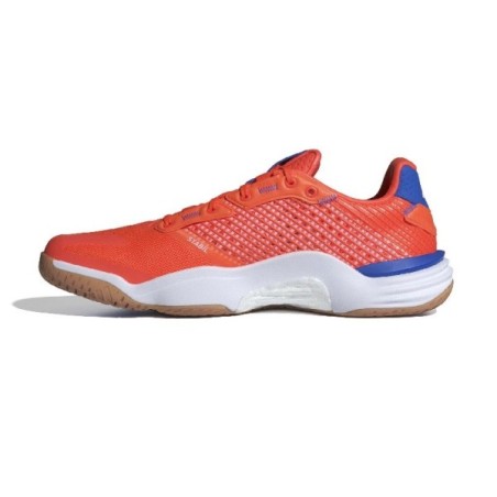 Adidas Stabil 16 Orange White Blue Shoes | Handbolaunpas
