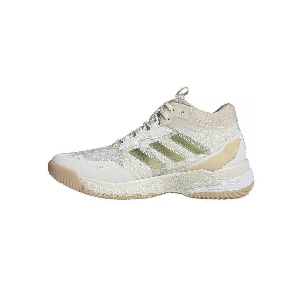 Adidas Crazyflight 6 MID Gold and Beige Shoes | Handbolaunpas