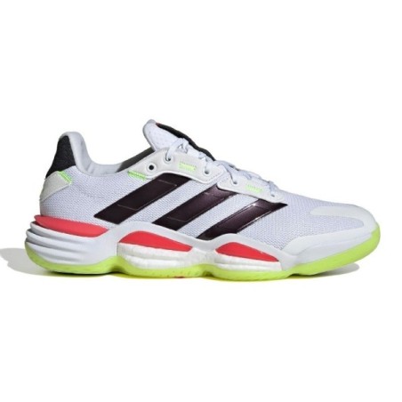 Adidas Stabil 16 White Black Yellow Shoes | Handbolaunpas