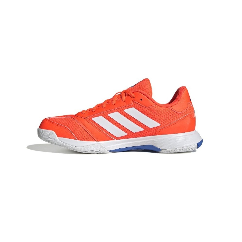 Sapatilhas Adidas Ligra 8 Laranja Branco | Handbolaunpas