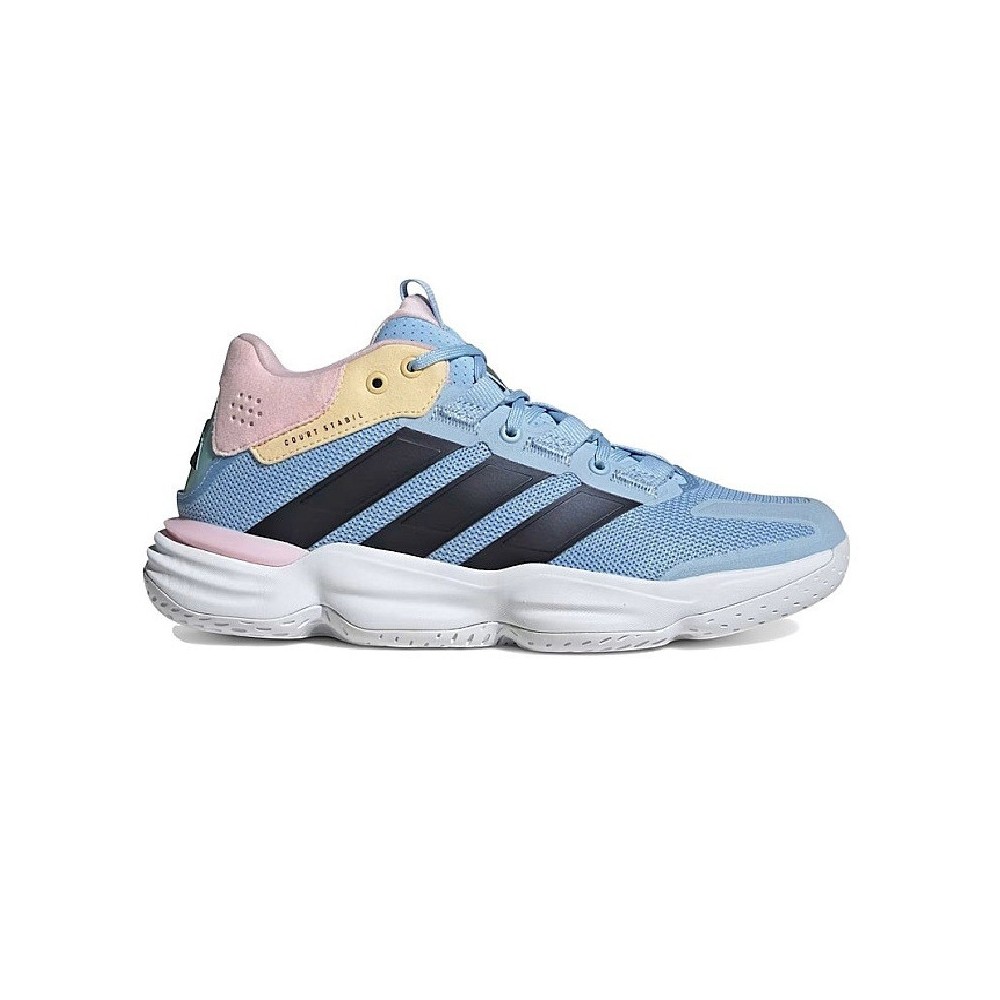 Adidas Courtstabil Turquoise Black Shoes | Handbolaunpas