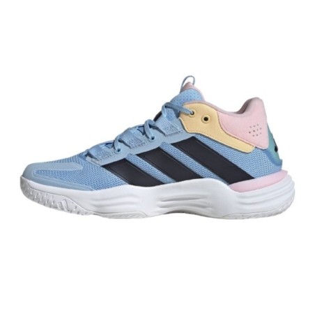 Sabates Adidas Courtstabil Turquesa Negre | Handbolaunpas