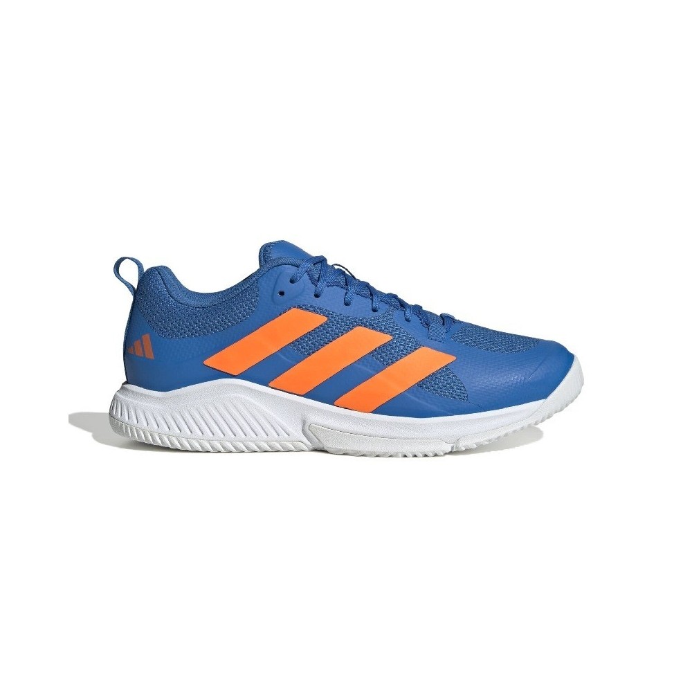 Adidas CourtTeam 2.0 Blue and Red Shoes | Handbolaunpas