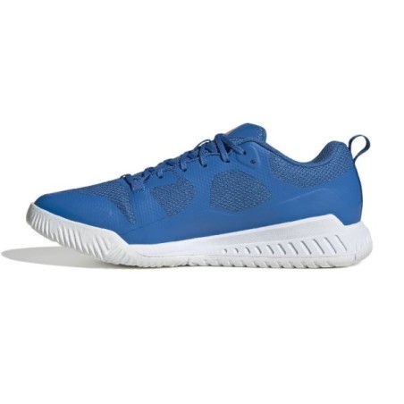 Sapatilhas Adidas CourtTeam 2.0 Azul e Vermelho | Handbolaunpas