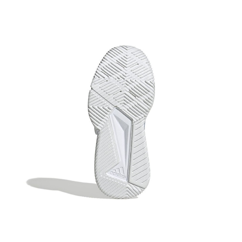 Adidas CourtTeam 2.0 Blue and Red Shoes | Handbolaunpas