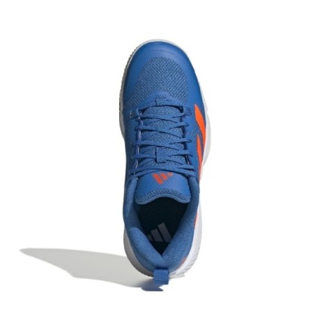 Zapatillas Adidas CourtTeam 2.0 Azul y Rojo | Handbolaunpas