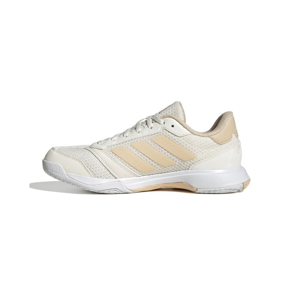 Adidas Ligra 8 Gold Beige Shoes | Handbolaunpas