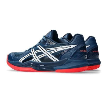 ASICS POWERBREAK FF Azul Marinho e vermelho - Andebol | Handbolaunpas