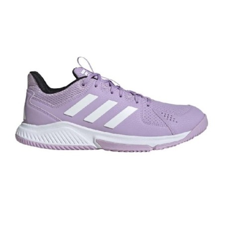 Adidas Courtflight Lilac White Shoes | Handbolaunpas
