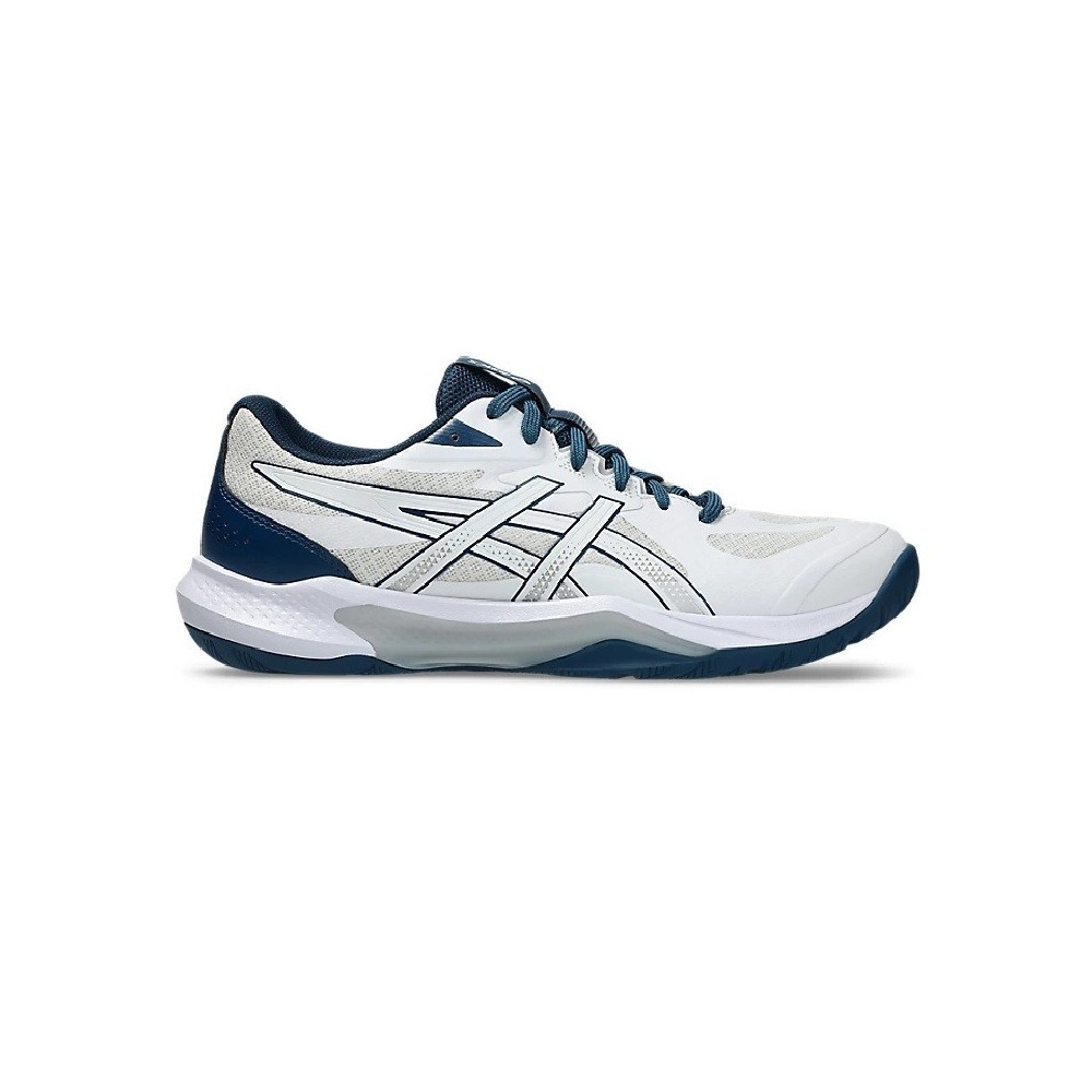 Sabatilles Handbol ASICS GEL-TACTIC 13 Blanc Blau | Handbolaunpas