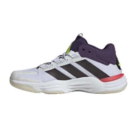 Adidas Courtstabil White Black Red Shoes | Handbolaunpas