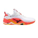 Sabatilles Mizuno Wave Stealth Neo 2 Blanca Taronja | Handbolaunpas
