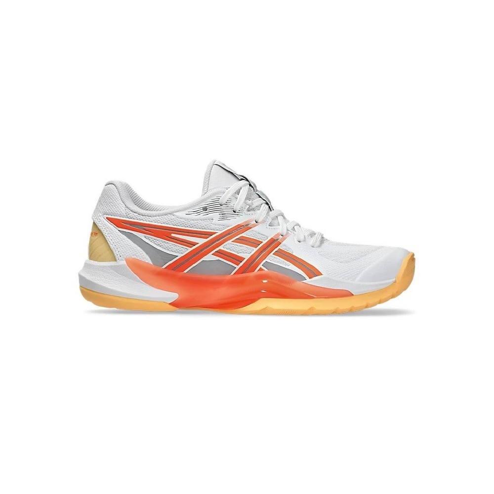 Vambes ASICS Powerbreak FF Blanca i Taronja | Handbolaunpas