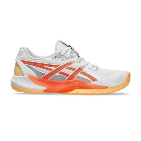 Sapatilhas ASICS Powerbreak FF Branco e Laranja | Handbolaunpas