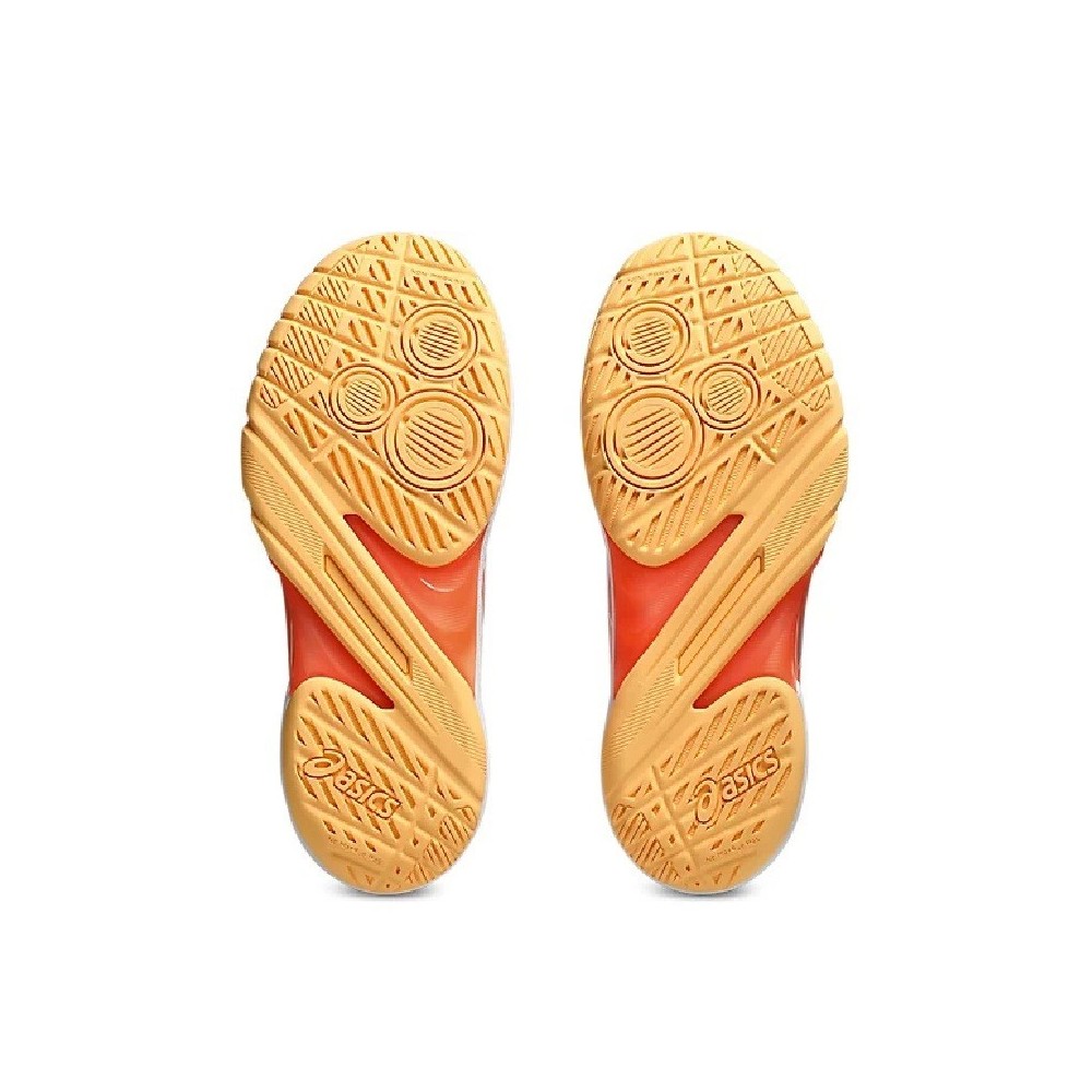 Vambes ASICS Powerbreak FF Blanca i Taronja | Handbolaunpas