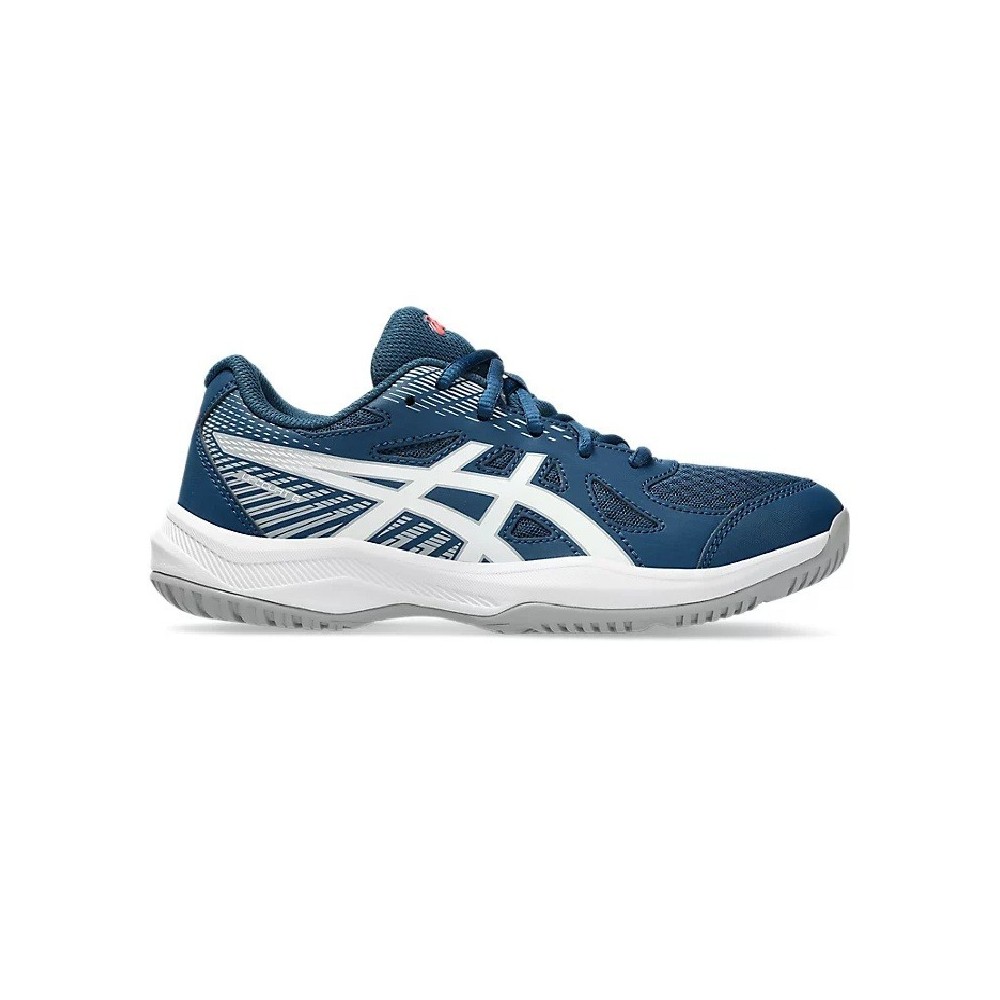 ASICS UPCOURT 6 GS Azul y blanco | Handbolaunpas