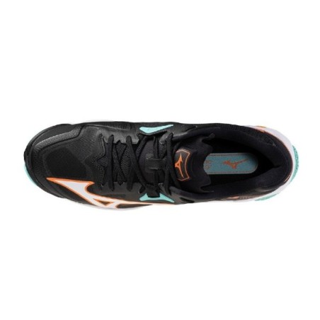Sapatilhas MIZUNO WAVE LIGHTNING Z8 Preto e Laranja | Handbolaunpas