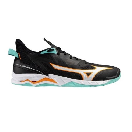 Sapatilhas Mizuno Wave Mirage 5 Preto Branco | Handbolaunpas