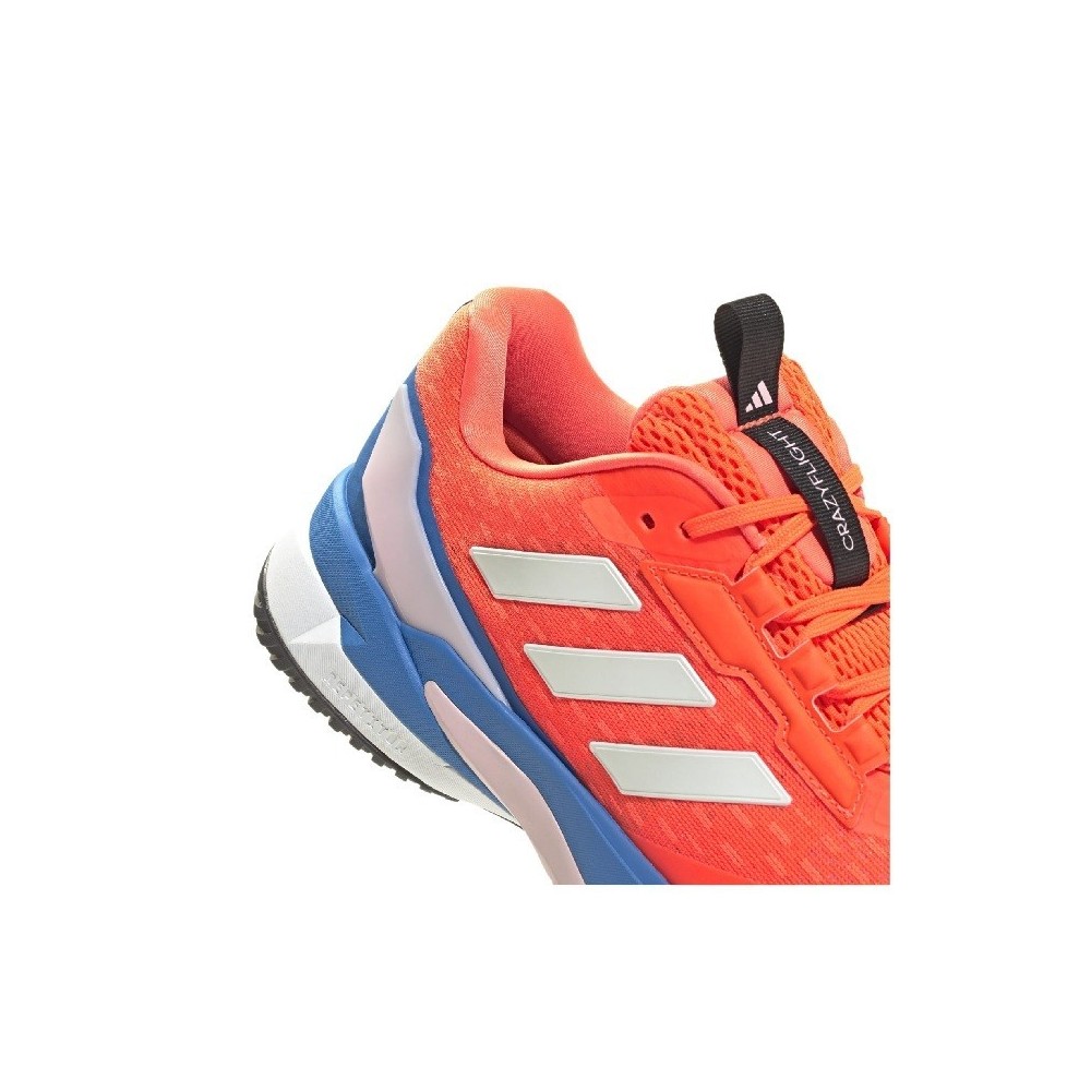 Sapatilhas Adidas Crazyflight 6 Laranja Branco | Handbolaunpas