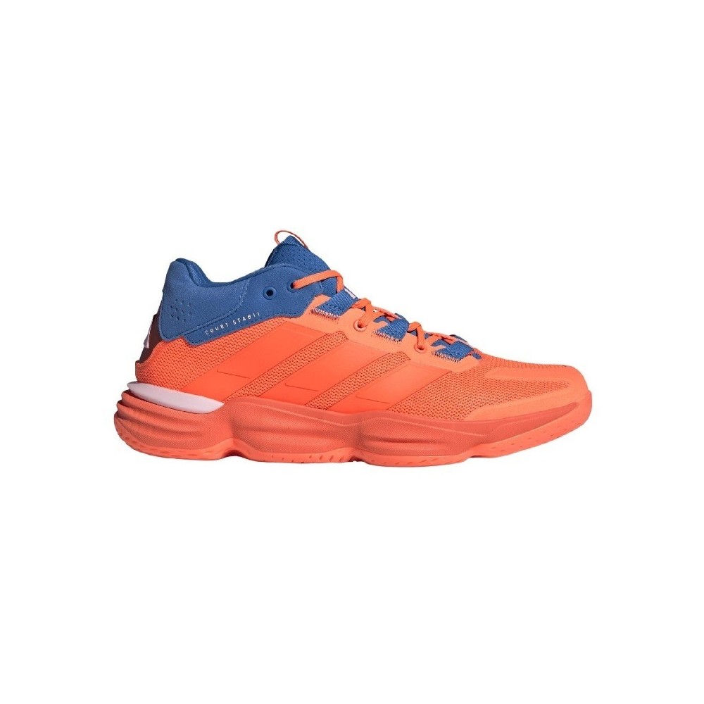 Adidas Courtstabil Orange Blue Shoes | Handbolaunpas
