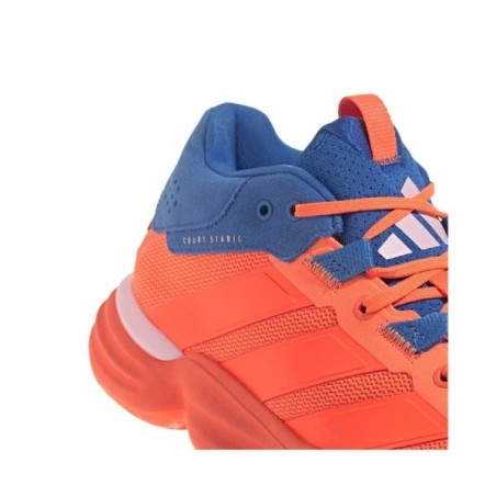 Sapatilhas Adidas Courtstabil Laranja Azul | Handbolaunpas