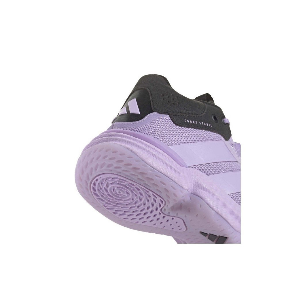 Adidas Courtstabil Lilac Black Shoes | Handbolaunpas