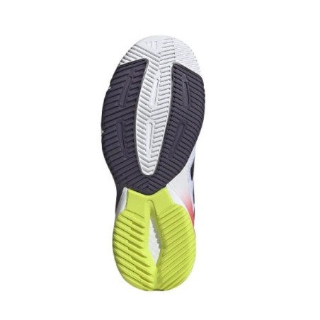 Sapatilhas Adidas Crazyflight 6 Branco Preto Vermelho | Handbolaunpas