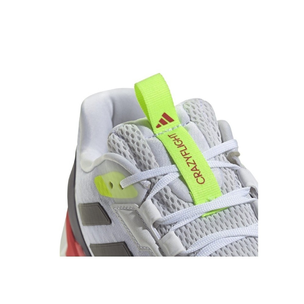 Sabates Adidas Crazyflight 6 Blanc Negre Vermell | Handbolaunpas