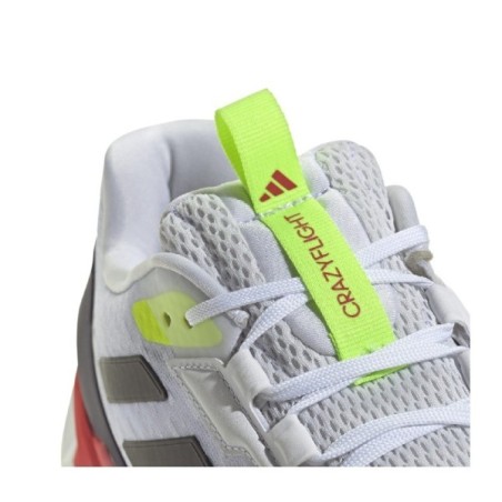 Adidas Crazyflight 6 White Black Red Shoes | Handbolaunpas