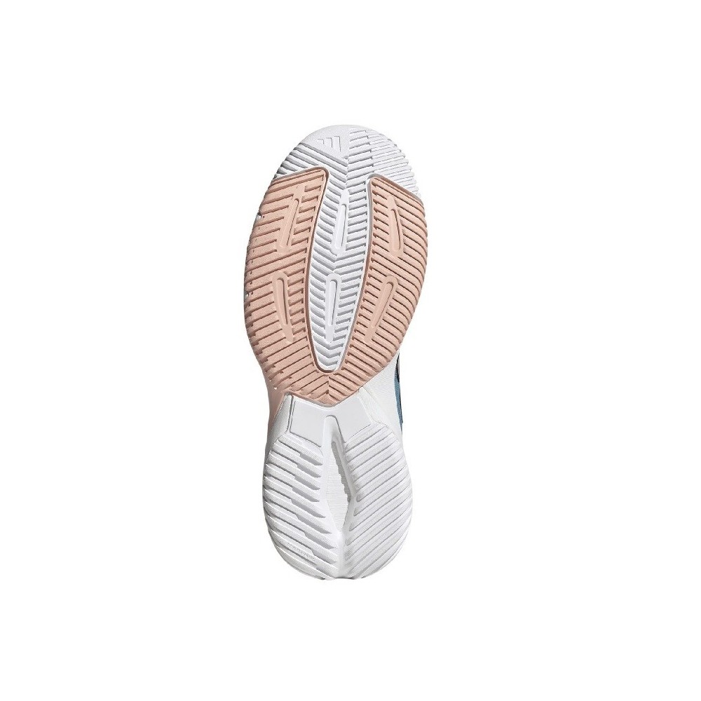 Sabates Adidas Crazyflight 6 MID Blanc Negre Groc | Handbolaunpas
