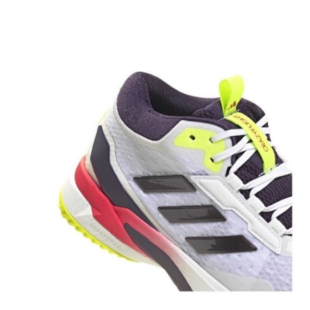 Sapatilhas Adidas Crazyflight 6 MID Branco Preto Vermelho | Handbolaunpas