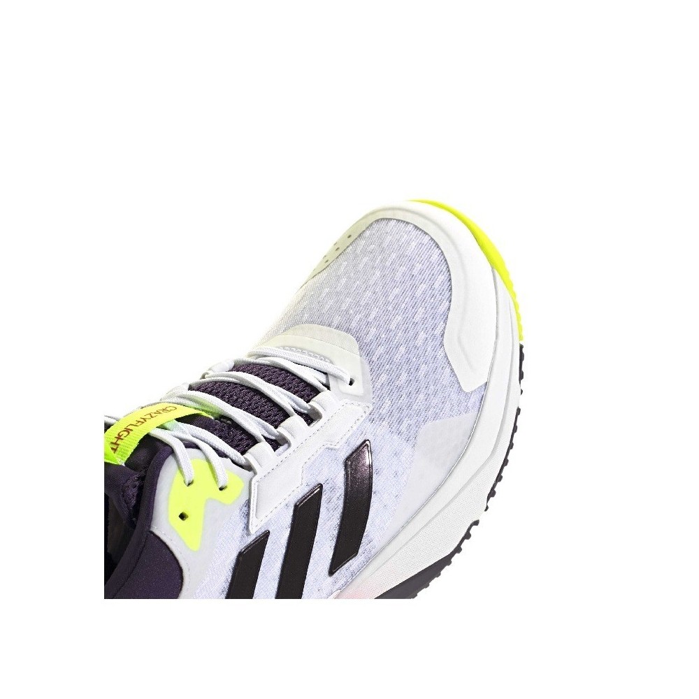 Sabates Adidas Crazyflight 6 MID Blanc Negre Vermell | Handbolaunpas