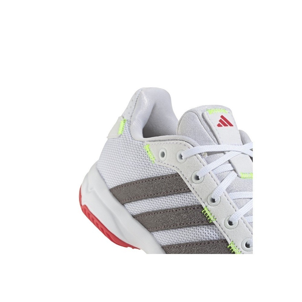 Adidas Stabil Jr White Black Shoes | Handbolaunpas