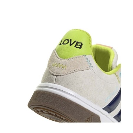 Sapatilhas Adidas HB Spezialist Branco Azul Amarelo | Handbolaunpas