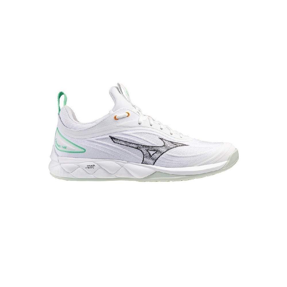 Sapatilhas MIZUNO WAVE LUMINOUS 03 Branco e Preto | Handbolaunpas