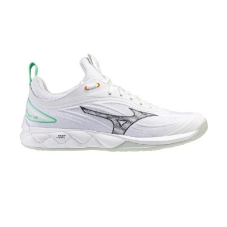 Sapatilhas MIZUNO WAVE LUMINOUS 03 Branco e Preto | Handbolaunpas