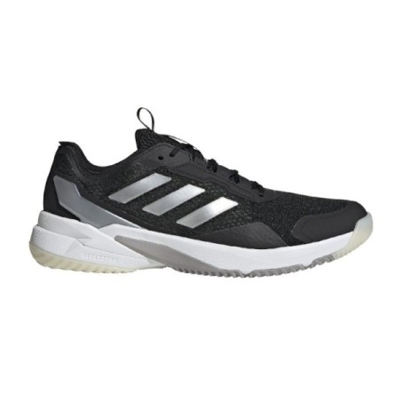 Sapatilhas Adidas Crazyflight 6 Preto e Prata | Handbolaunpas