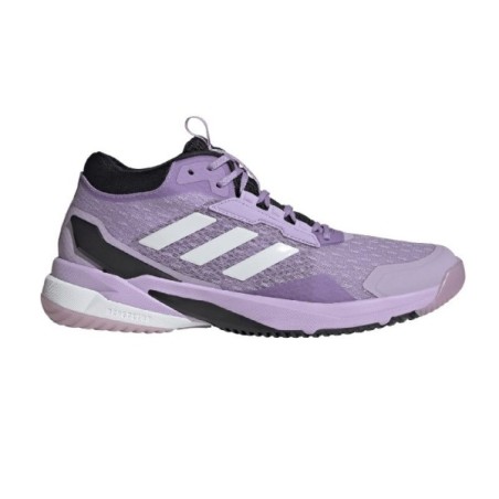 Adidas Crazyflight 6 MID Lilac and White Shoes | Handbolaunpas